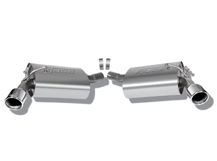 Borla Rear-Section Exhaust - Chevrolet Camaro 3.6L V6 2010-2013 - Polished Tips, view 2
