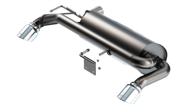 Borla S-Type Axle-Back Exhaust - Ford Bronco 2.7L 2021-2025 - Polished Tips