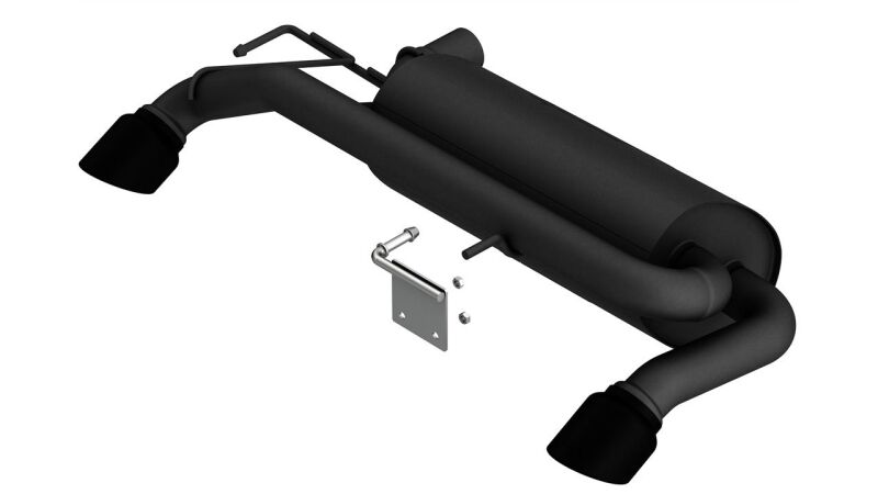 Borla S-Type Axle-Back Exhaust - Ford Bronco 2.7L 2021-2025 - Black Coated Tips