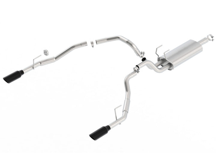 Borla S-Type Cat-Back Exhaust - Ram 1500 2009-2023, 1500 Classic, Dodge Ram 1500