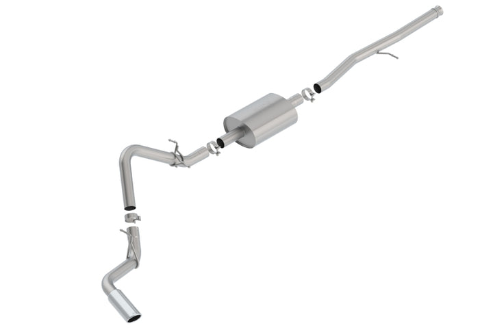 Borla S-Type Cat-Back Exhaust - Chevrolet Silverado 1500, GMC Sierra 1500 2019-2025 - STB