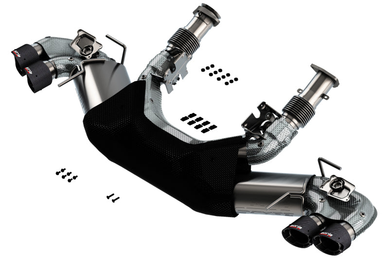 Borla S-Type Cat-Back Exhaust - Chevrolet Corvette 2020-2025 - Carbon Fiber Tips