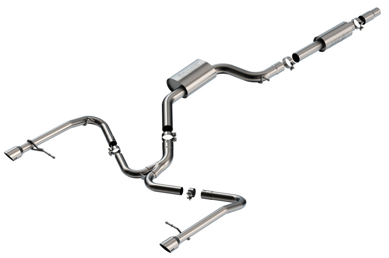 Borla S-Type Cat-Back Exhaust - Volkswagen Jetta 2019-2021