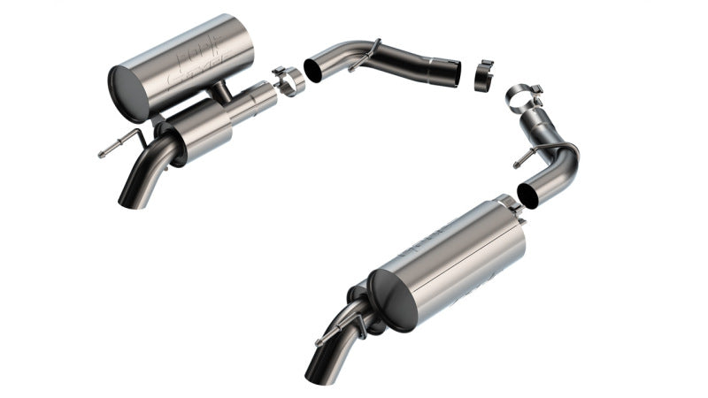 Borla S-Type SR Axle-Back Exhaust - Jeep Grand Wagoneer 6.4L 2022-2023 - Turndown Tips