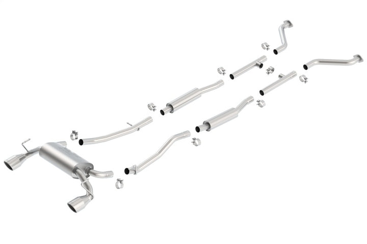 Borla True Dual Cat-Back Exhaust - Nissan 350Z 2003-2008, view 2
