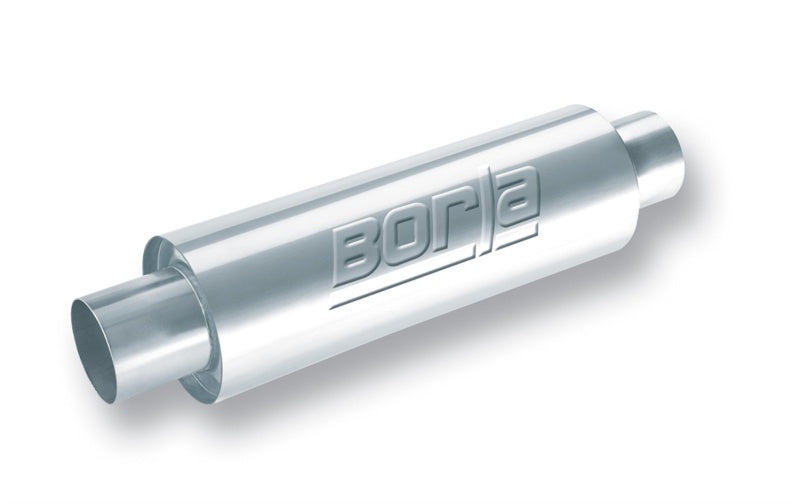Borla XR-1 Sportsman Racing Muffler - 3in Center/Center Round - 5in x 15in Body, view 2