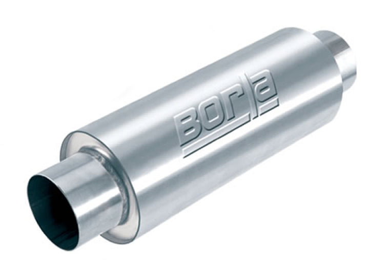 Borla XR-1 Sportsman Racing Muffler - 3.5in Center/Center Round - 5in x 15in Body