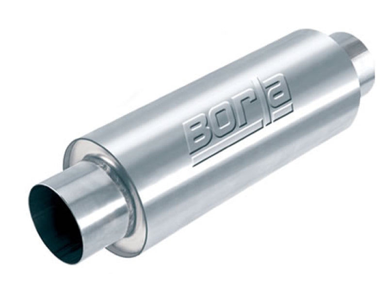 Borla XR-1 Sportsman Racing Muffler - 3.5in Center/Center Round - 5in x 15in Body