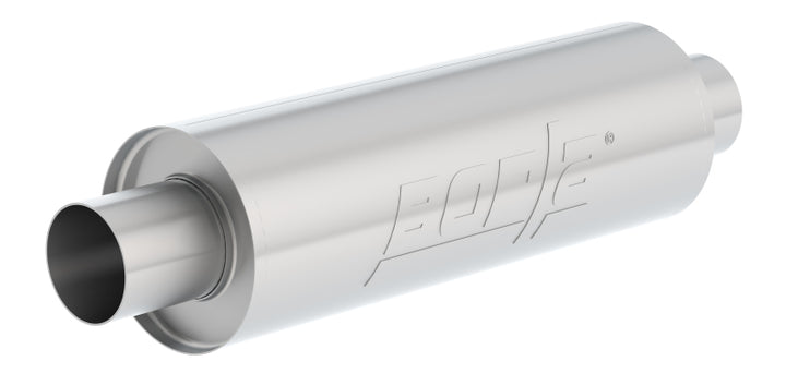 Borla XR-1 Sportsman Racing Muffler - 2.5in Center/Center Round - 5in x 15in Body