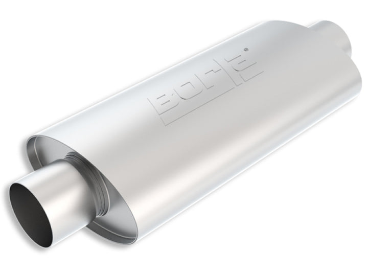 Borla XR-1 Sportsman Racing Muffler - 3.5in Center/Center Oval - 16in Body