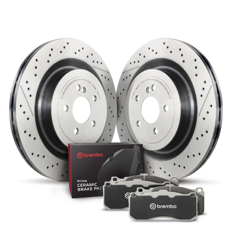Brembo OE Rear Brake Kit - Mercedes-Benz C63 AMG 2014-2015 (Ceramic)