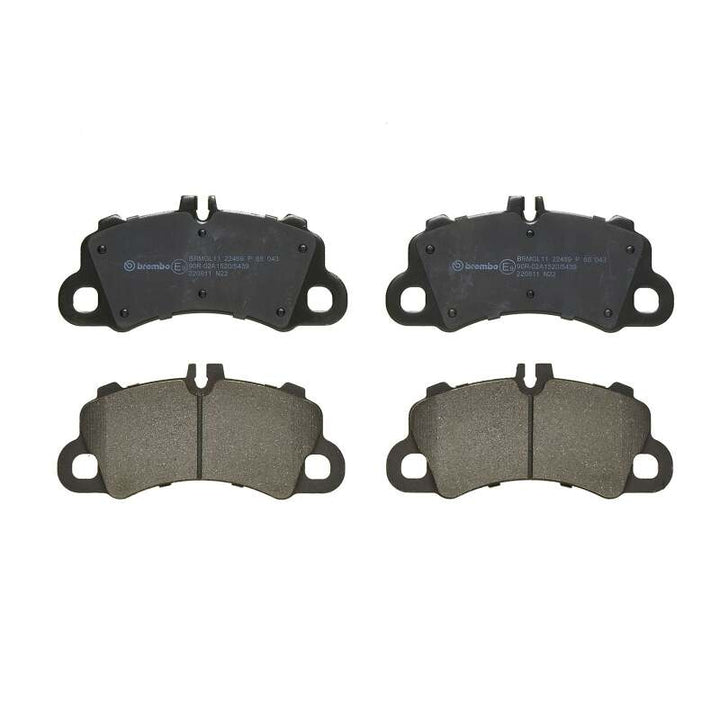Brembo Premium Low-Met Front Brake Pads - Porsche Cayenne / Macan 2019-2024, view 3