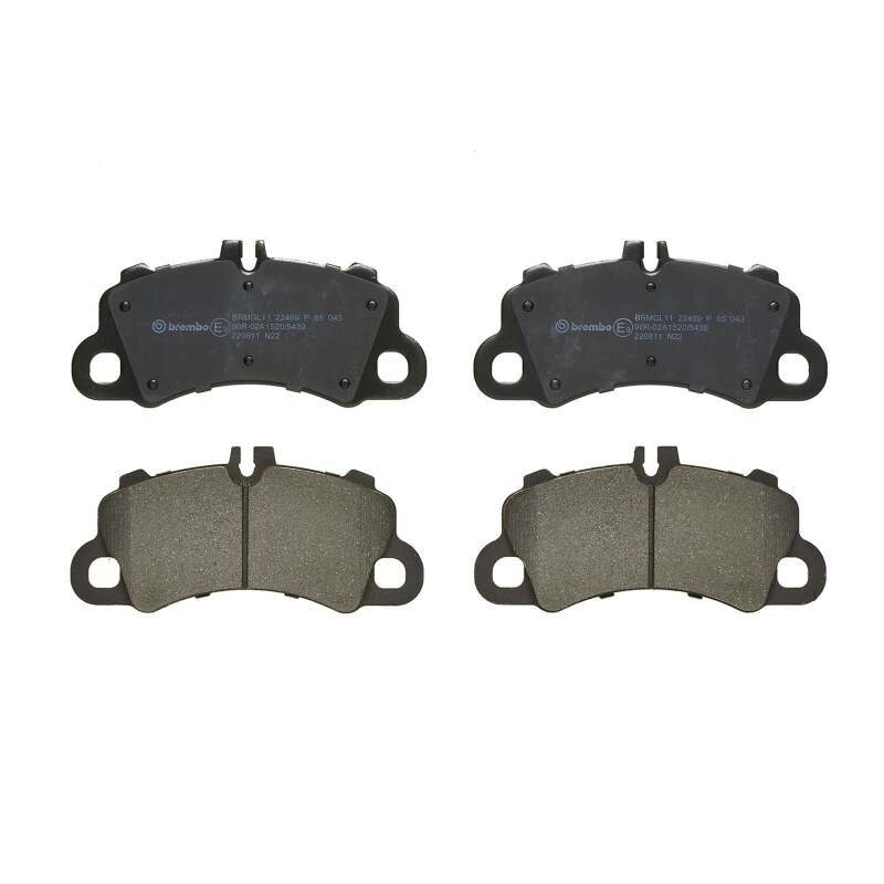 Brembo Premium Low-Met Front Brake Pads - Porsche Cayenne / Macan 2019-2024, view 3
