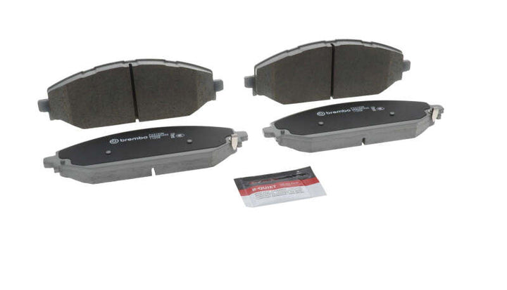 Brembo Premium NAO Ceramic Front Brake Pads - Ram 1500 / Jeep Wagoneer / Grand Wagoneer 2019-2025, view 18