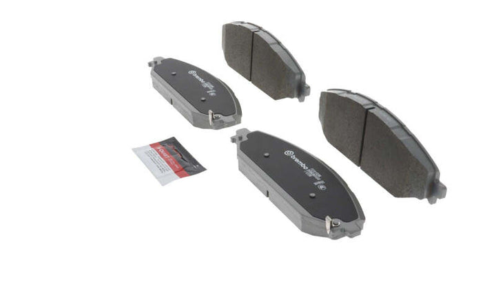 Brembo Premium NAO Ceramic Front Brake Pads - Ram 1500 / Jeep Wagoneer / Grand Wagoneer 2019-2025, view 21