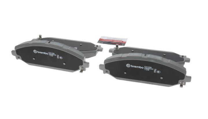 Brembo Premium NAO Ceramic Front Brake Pads - Ram 1500 / Jeep Wagoneer / Grand Wagoneer 2019-2025, view 24