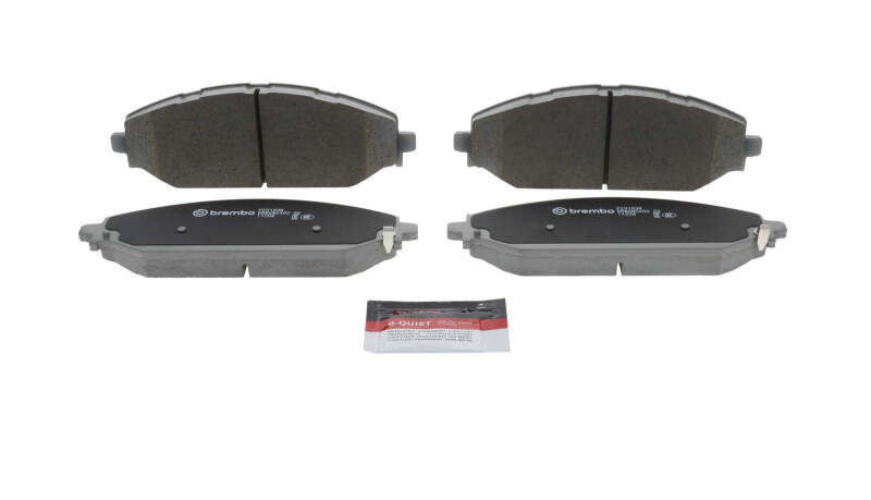 Brembo Premium NAO Ceramic Front Brake Pads - Ram 1500 / Jeep Wagoneer / Grand Wagoneer 2019-2025, view 25