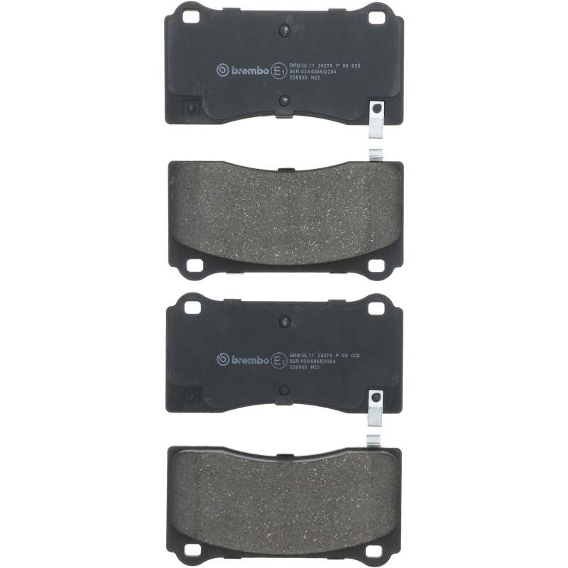 Brembo PRIME Front Brake Pad Set 132x16x67 - Tesla Model 3 / Model Y 2017-2021 - Low-Met, view 11