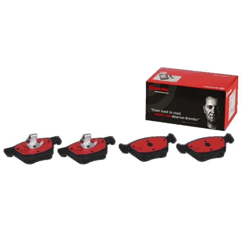 Brembo PRIME Front Brake Pad Set 156x20x64 - Mercedes E320 / CLK430 / SLK320 / CLK320 / Chrysler Crossfire 1996-2009 - Ceramic, view 2