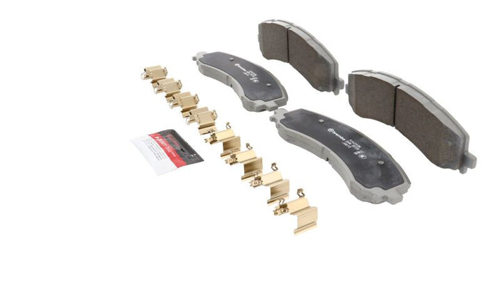 Brembo PRIME Front Brake Pad Set 192x17x68 - Ford F-150 / Bronco / Expedition / Lincoln Navigator 2021-2025 - Ceramic, view 13