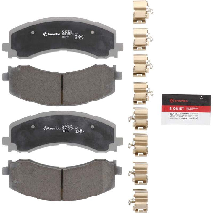 Brembo PRIME Front Brake Pad Set 192x17x68 - Ford F-150 / Bronco / Expedition / Lincoln Navigator 2021-2025 - Ceramic, view 15