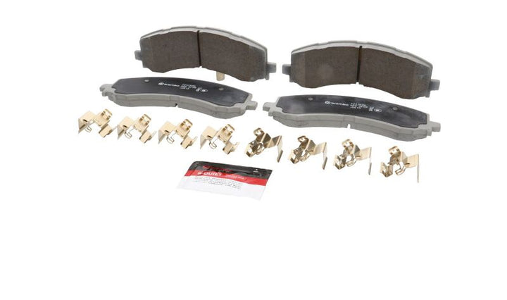 Brembo PRIME Front Brake Pad Set 192x17x68 - Ford F-150 / Bronco / Expedition / Lincoln Navigator 2021-2025 - Ceramic, view 16