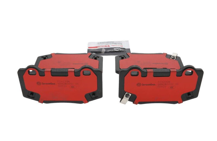 Brembo PRIME Rear Brake Pad Set 110x17x62 - Ford Mustang Shelby GT350 / Mustang Shelby GT350R 2015-2020 - Ceramic, view 10