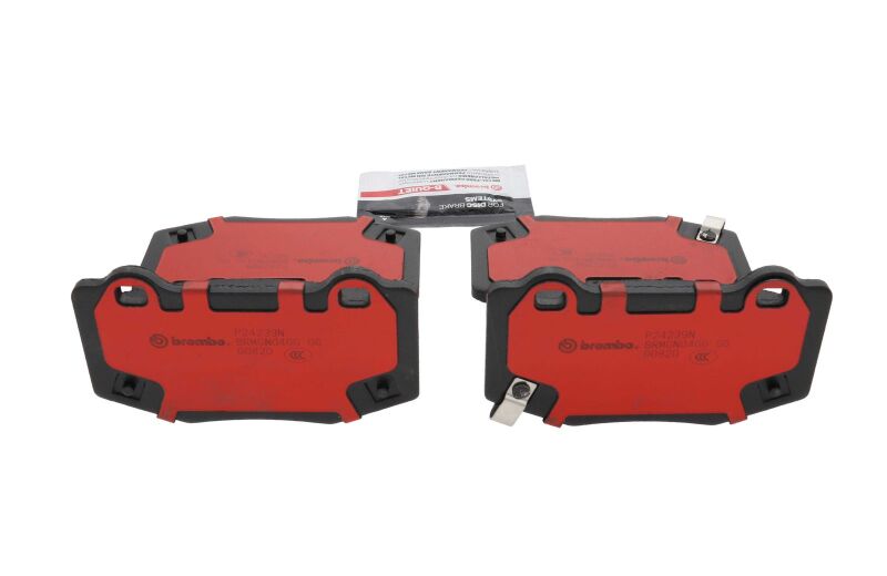 Brembo PRIME Rear Brake Pad Set 110x17x62 - Ford Mustang Shelby GT350 / Mustang Shelby GT350R 2015-2020 - Ceramic, view 10