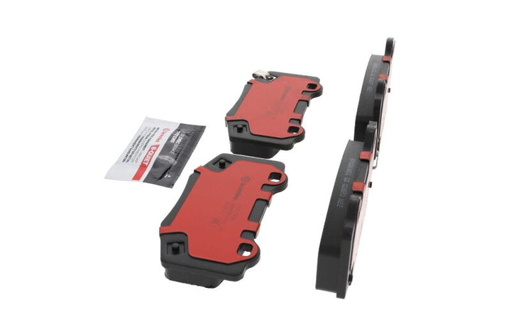 Brembo PRIME Rear Brake Pad Set 110x17x62 - Ford Mustang Shelby GT350 / Mustang Shelby GT350R 2015-2020 - Ceramic, view 12