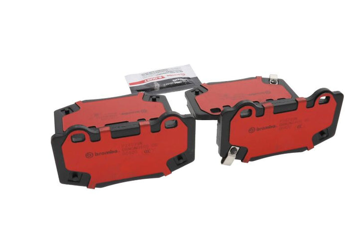 Brembo PRIME Rear Brake Pad Set 110x17x62 - Ford Mustang Shelby GT350 / Mustang Shelby GT350R 2015-2020 - Ceramic, view 14