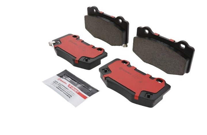 Brembo PRIME Rear Brake Pad Set 110x17x62 - Ford Mustang Shelby GT350 / Mustang Shelby GT350R 2015-2020 - Ceramic, view 16