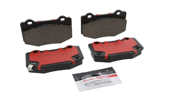 Brembo PRIME Rear Brake Pad Set 110x17x62 - Ford Mustang Shelby GT350 / Mustang Shelby GT350R 2015-2020 - Ceramic, view 18