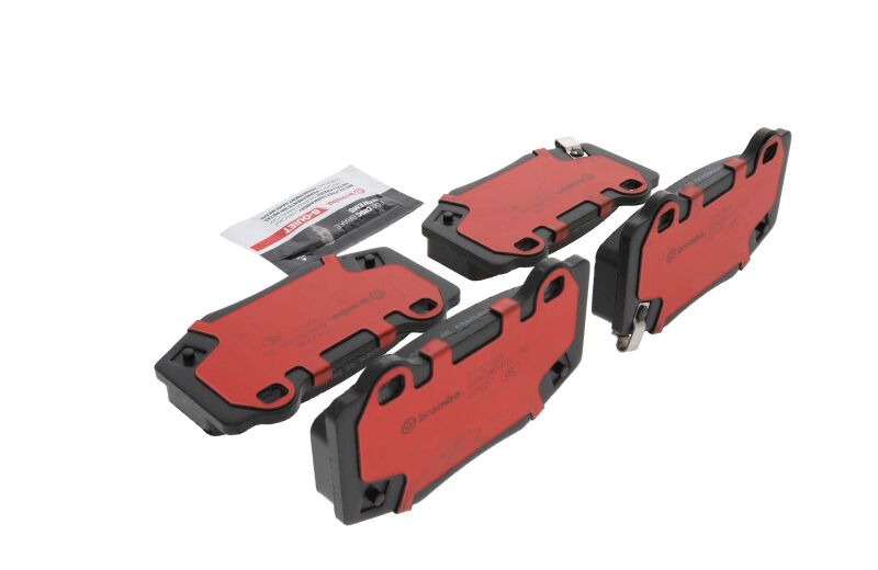 Brembo PRIME Rear Brake Pad Set 110x17x62 - Ford Mustang Shelby GT350 / Mustang Shelby GT350R 2015-2020 - Ceramic, view 19