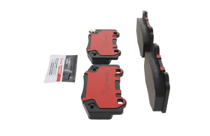 Brembo PRIME Rear Brake Pad Set 110x17x62 - Ford Mustang Shelby GT350 / Mustang Shelby GT350R 2015-2020 - Ceramic, view 21
