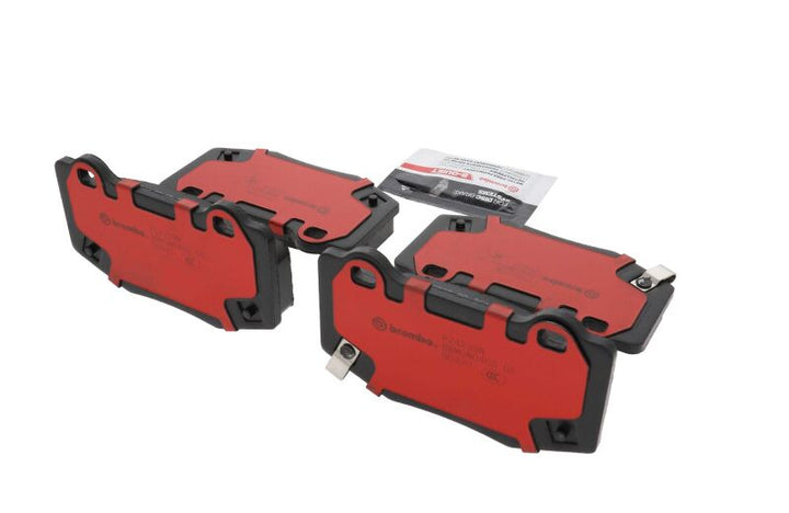 Brembo PRIME Rear Brake Pad Set 110x17x62 - Ford Mustang Shelby GT350 / Mustang Shelby GT350R 2015-2020 - Ceramic, view 22