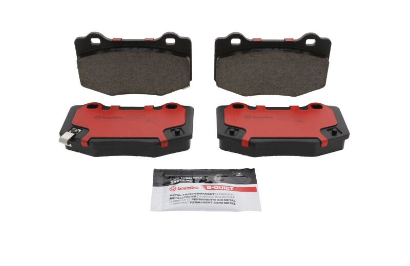 Brembo PRIME Rear Brake Pad Set 110x17x62 - Ford Mustang Shelby GT350 / Mustang Shelby GT350R 2015-2020 - Ceramic, view 23