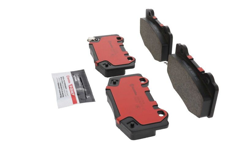 Brembo PRIME Rear Brake Pad Set 110x17x62 - Ford Mustang Shelby GT350 / Mustang Shelby GT350R 2015-2020 - Ceramic, view 26