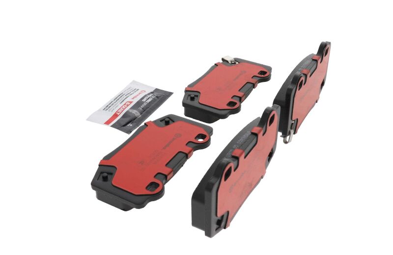 Brembo PRIME Rear Brake Pad Set 110x17x62 - Ford Mustang Shelby GT350 / Mustang Shelby GT350R 2015-2020 - Ceramic, view 5
