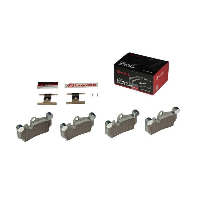 Brembo PRIME Rear Brake Pad Set 112x17x73 - Porsche Cayenne / VW Touareg / Audi Q7 2004-2010 - Ceramic, view 3