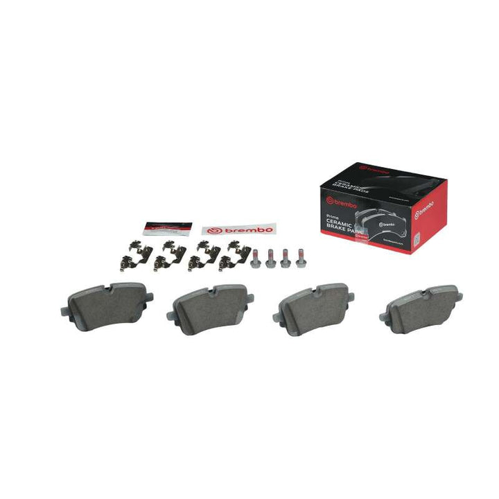 Brembo PRIME Rear Brake Pad Set 129x17x65 - Audi Q7 / Q8 / Q8 e-tron / Q8 e-tron Sportback 2019-2025 - Ceramic, view 3
