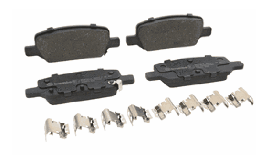 Brembo PRIME Rear Brake Pad Set 133x16x49 - Tesla Model 3 / Model Y 2017-2021 - Low-Met, view 17