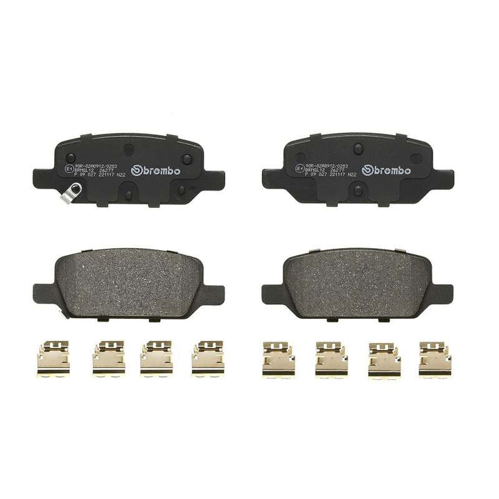 Brembo PRIME Rear Brake Pad Set 133x16x49 - Tesla Model 3 / Model Y 2017-2021 - Low-Met, view 22