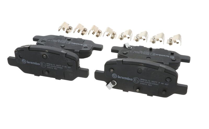 Brembo PRIME Rear Brake Pad Set 133x16x49 - Tesla Model 3 / Model Y 2017-2021 - Low-Met, view 23