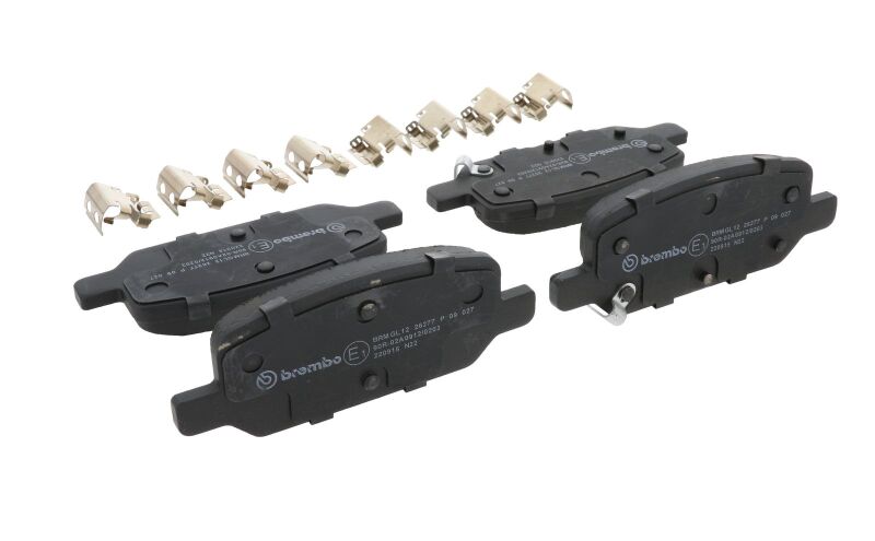 Brembo PRIME Rear Brake Pad Set 133x16x49 - Tesla Model 3 / Model Y 2017-2021 - Low-Met, view 28
