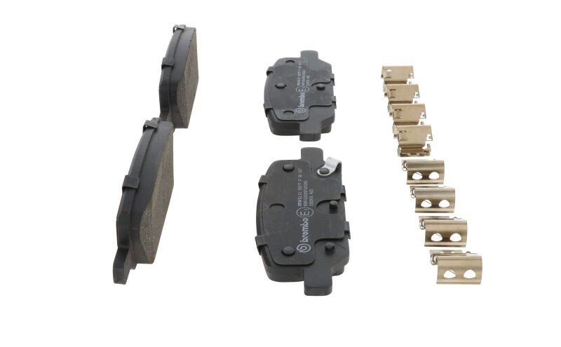 Brembo PRIME Rear Brake Pad Set 133x16x49 - Tesla Model 3 / Model Y 2017-2021 - Low-Met, view 3