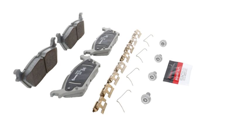 Brembo PRIME Rear Brake Pad Set 149x17x52 - Ford F-150 / Expedition / F-150 Lightning / Bronco / Lincoln Navigator 2021-2025 - Ceramic, view 12