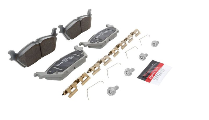 Brembo PRIME Rear Brake Pad Set 149x17x52 - Ford F-150 / Expedition / F-150 Lightning / Bronco / Lincoln Navigator 2021-2025 - Ceramic, view 14