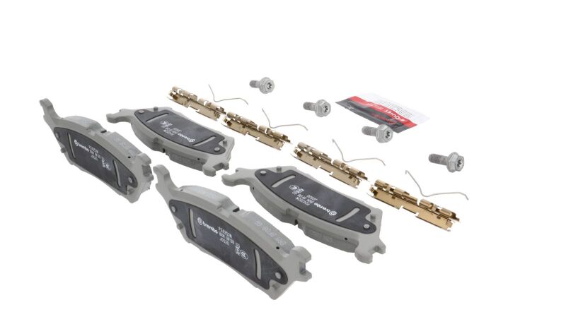 Brembo PRIME Rear Brake Pad Set 149x17x52 - Ford F-150 / Expedition / F-150 Lightning / Bronco / Lincoln Navigator 2021-2025 - Ceramic, view 16