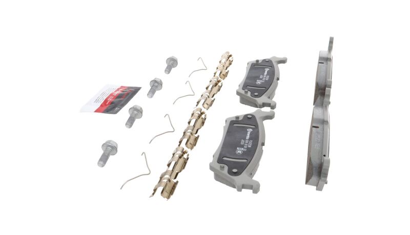 Brembo PRIME Rear Brake Pad Set 149x17x52 - Ford F-150 / Expedition / F-150 Lightning / Bronco / Lincoln Navigator 2021-2025 - Ceramic, view 17