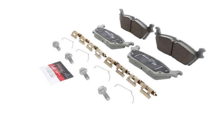 Brembo PRIME Rear Brake Pad Set 149x17x52 - Ford F-150 / Expedition / F-150 Lightning / Bronco / Lincoln Navigator 2021-2025 - Ceramic, view 18
